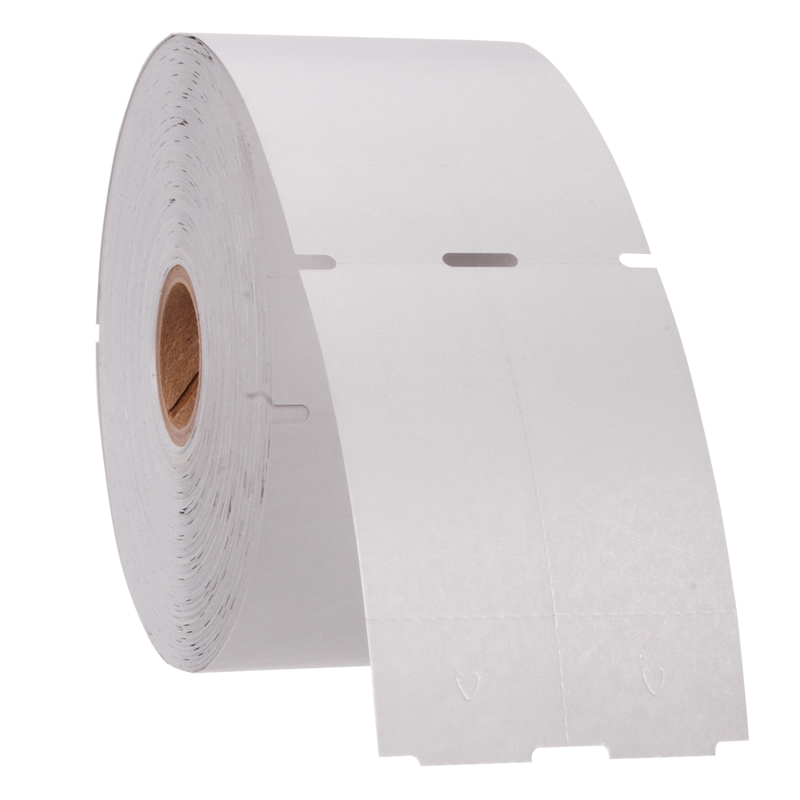 Silver Direct Thermal Consignment Tags