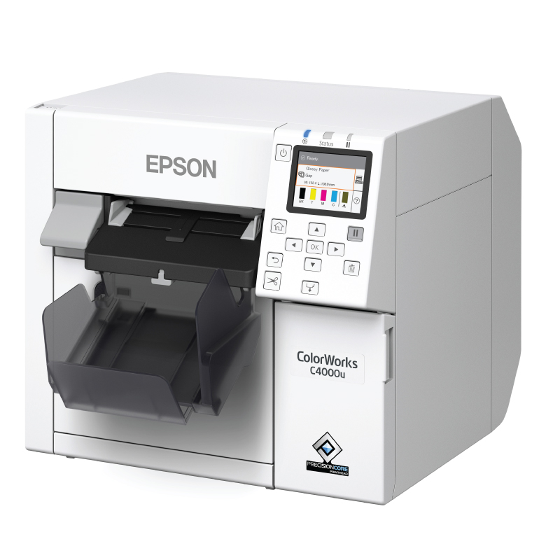 Epson ColorWorks CW-4000 Gloss Inkjet Printer with Auto Cutter
