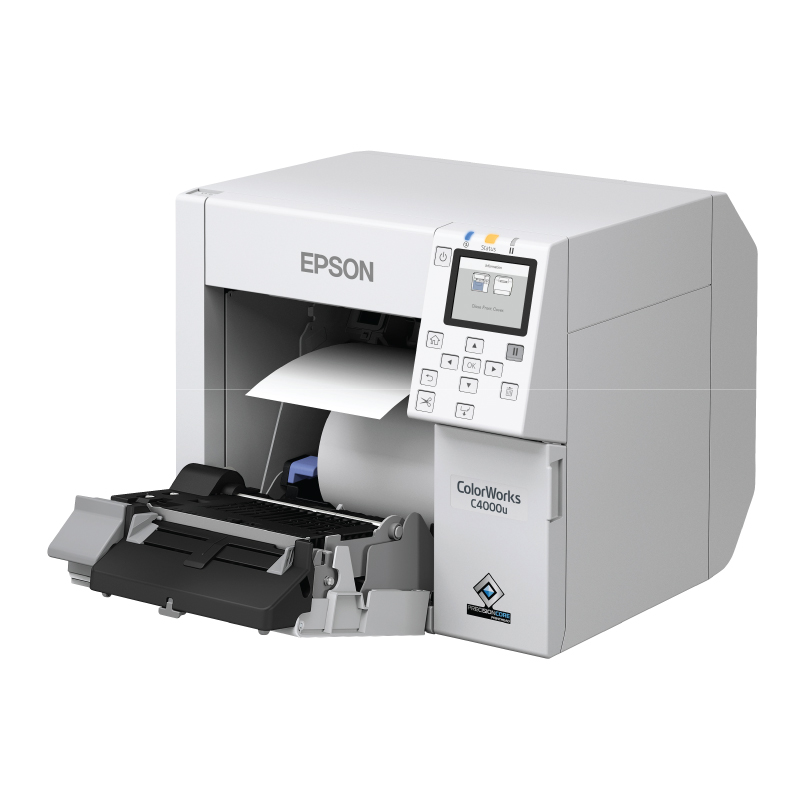 EPSON - カズMAXさん専用 Epson ColorWorks CW-4000 Gloss Inkjet Printer with Auto Cutter