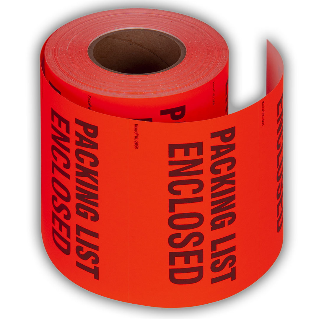 Packing List Enclosed Shipping Label Stickers