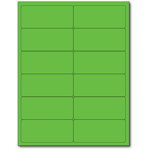 4in. X 1.75in. Laser and Inkjet Labels | Kenco Label & Tag