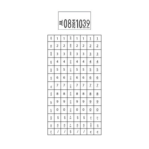 Monarch 113102 Label Price Gun