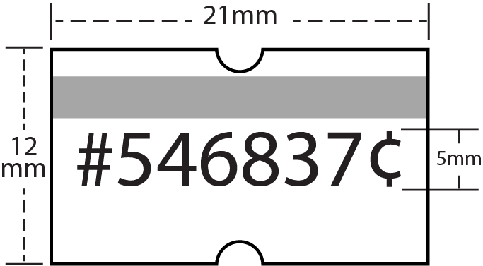 Ricarica Etichette MX-5500 10 Rotoli Carta Etichette Per Prezzatrice MX-5500 – 6000 Etichette Totali, Spedizione USA 10 Rotoli Etichette Spedizione - Foto 9