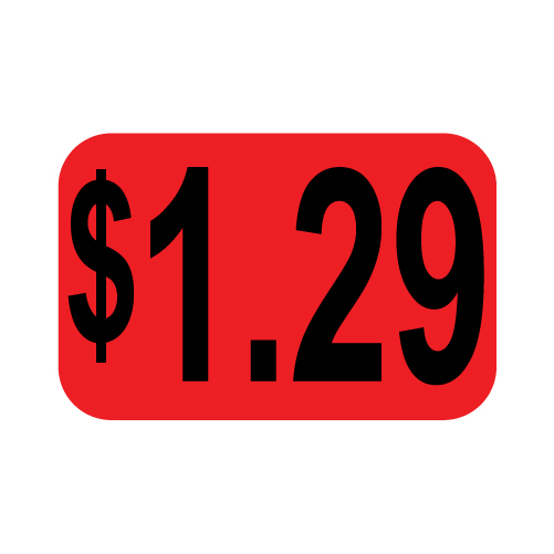 $1.29 Labels