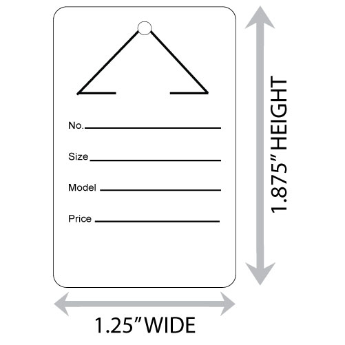 Button Slot Tags Kenco Label & Tag