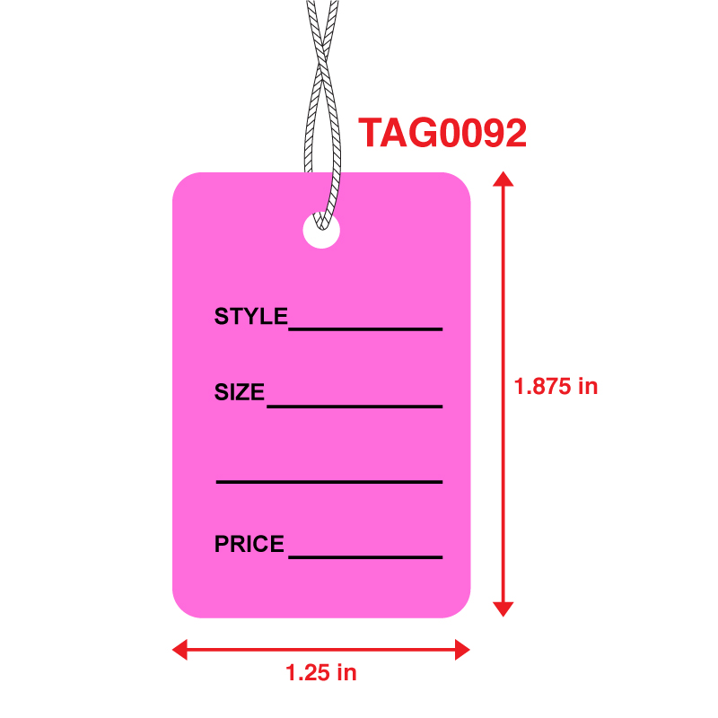 Stock Tags | Kenco Label & Tag
