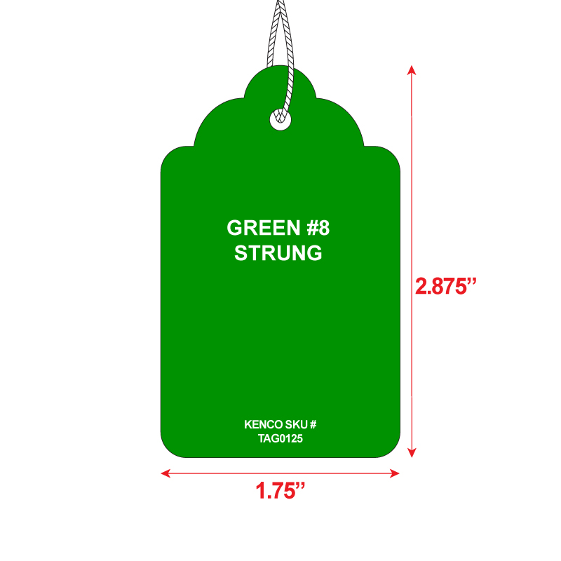 Price Tags With String - 1000 Pack Of Small Labels For Retail & Garage Sales | 3/4" X 1 3/32" Size
