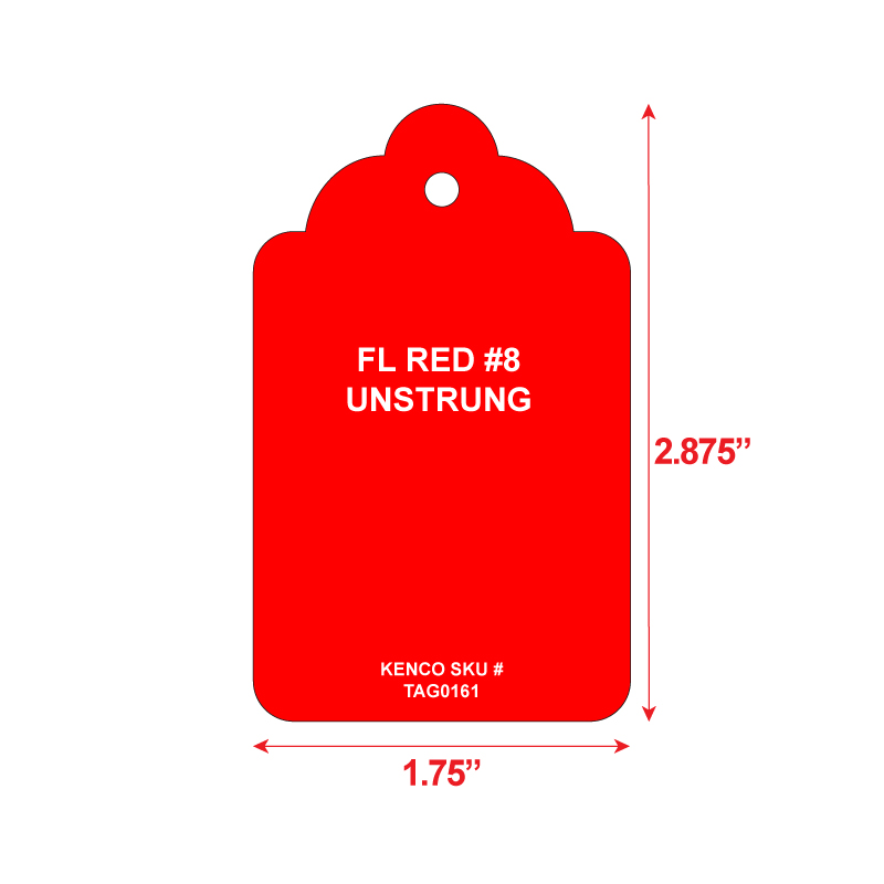 Colored Merchandise Tags (Unstrung) | Kenco Label & Tag