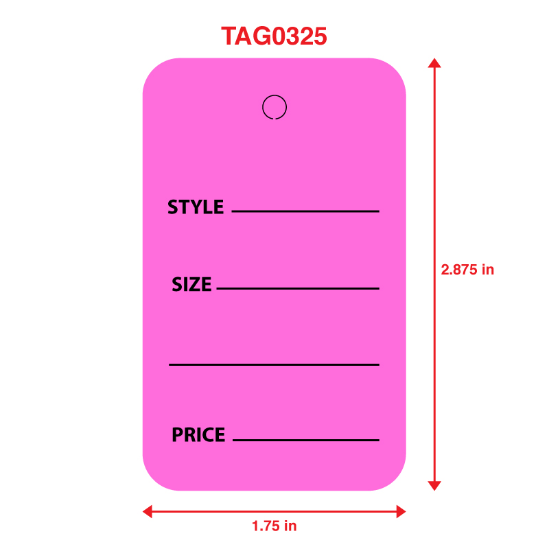 Large Coupon Tags (Unstrung) Kenco Label & Tag
