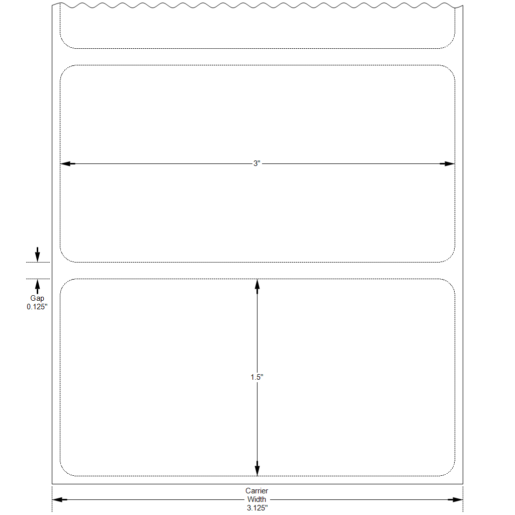 gloss labels for inkjet printers